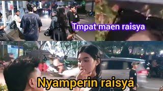 Nyamperin raisya ketempat mainnyh!!!