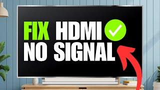 How To Fix LG TV No HDMI Signal But Connected