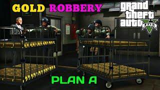 GTA 5 GOLD ROBBERY | THE BIG SCORE SUBTLE APPROACH [100% GOLD MEDAL WALKTHROUGH]