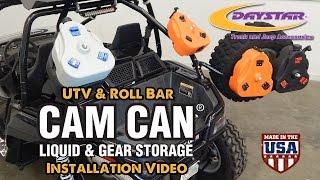 Daystar Products Cam Can UTV & Roll Bar Mounting Kit Installation KU72000KV