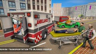Ambulance Rescue Driver #1 Van Drive Offroad Emergency 911 - Android Gameplay