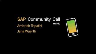 SAP AI Business Services - A Use Case Overview | SAP Community Call