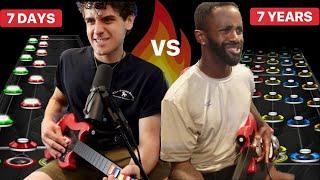 Avid Guitar Player vs Guitar Hero Veteran