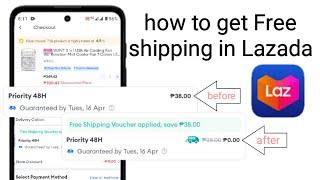 cara mendapatkan voucher gratis ongkir di lazada