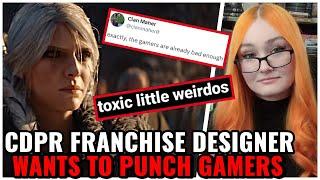 CD Projekt Red Franchise Designer Wants To PUNCH Gamers, Ex Journo Thinks We're "Toxic Weirdos"