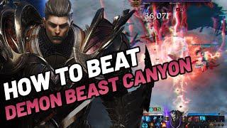 Lost Ark Demon Beast Canyon Abyss Dungeon & Boss Mechanics Guide