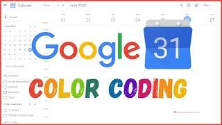 Plan With Me Sunday | Google Calendar Color Coding | Daily Planning Tip