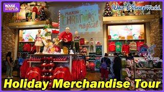 World of Disney Holiday Merchandise Tour and Displays 2024 - Walt Disney World