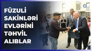 Füzulidə daha 25 ailəyə evlərin açarları təqdim olunub