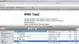 Dreamweaver - Setting up a testing server