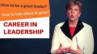 How do you lead a team? How to help others grow? / Leadership and Talent Development Career