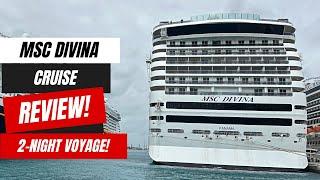 MSC Divina Cruise Review 2024 | What's It Like to Sail on MSC?
