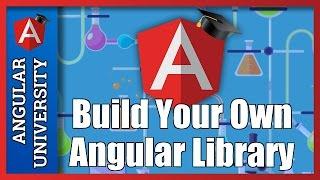   Angular Advanced - Build Your Own Library - ng-content And Component API Design