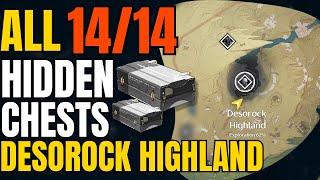 All 14/14 Hidden Chest Locations in Desorock Highland | Complete Guide | Wuthering Waves