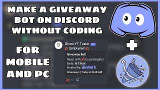 How to make a Giveaway bot With slash commands in less than 5 minutes! (Free code!)