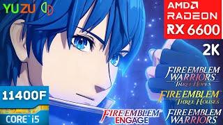 YuZu EA - 4 Fire Emblem Games Tested  2K - RX 6600 + i5 11400F