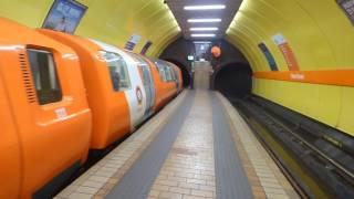 Tiny underground trains in Glasgow
