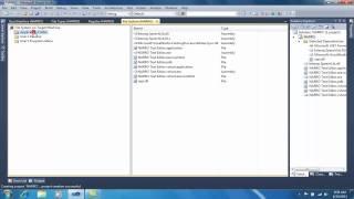 Visual Studio 2010-Creating a Setup Project and adding File Types.mp4