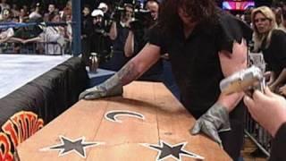 The Undertaker faces off against Kamala in a Coffin Match