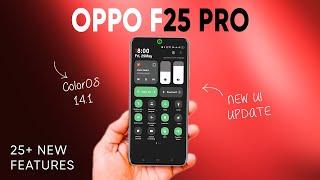 Oppo F25 Pro New Update | ColorOS 14.1 Full Review | Oppo F25 Pro Notification Panel | Android 14