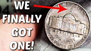 RARE NICKEL, STUNNING GOLD DOLLAR COINS, AND MORE FOUND COIN HUNTING!