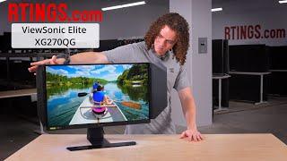 ViewSonic Elite XG270QG (2020) - G-SYNC and FreeSync 165Hz Monitor