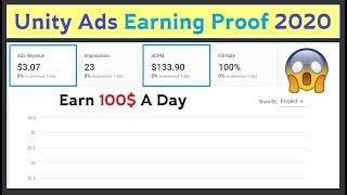 Unity Ads Payment Proof || Unity Ads Monetization