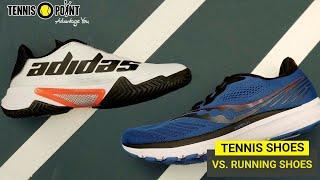 Tennis/Court Shoes vs Running Shoes | Tennis-Point