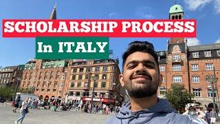 Admission to Scholarship Process in Italy 2024-25 | Regional Scholarships | Need-Based Scholarships