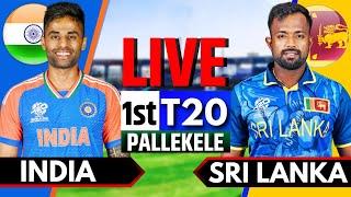 India vs Sri Lanka, 1st T20 | Live Cricket Match Today | IND vs SL Live Match Today | 2nd Innings
