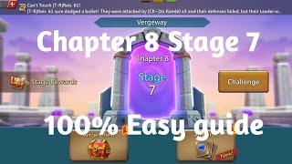 Lords mobile Vergeway chapter 8 Stage 7 easiest guide