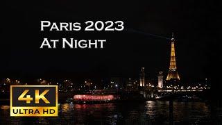 Paris at Night [4k] UHD Eiffel Tower Beautiful | Sony a7 iii | 4K VIDEO Ultra HD Sony A7 iii