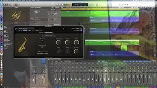 Alto Sax 1/Studio Horns plugin/Logic Pro X