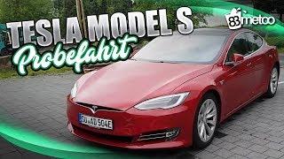 Tesla Model S 75D Probefahrt Test Deutsch | Tesla Model S Autopilot für Autonomes Fahren