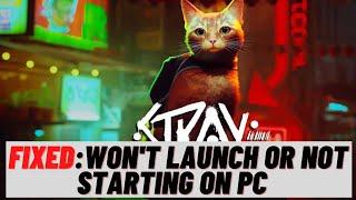 How to Fix: Stray Won’t Launch or Not Starting on PC