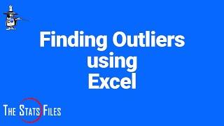 Hot to Find Outliers Using Excel