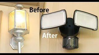 How To Install Replace Outdoor Light Easy Simple