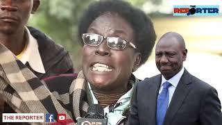"MIMI DADA YAKO NATESWA KAMA MBWA!" PRESIDENT RUTO'S SISTER EMERGES CRYING TO HIM