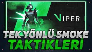 VALORANT VIPER TEK YÖNLÜ SMOKE TAKTİKLERİ | TÜM HARİTALAR