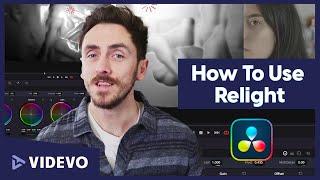 Using The New DaVinci Resolve 18.5 RELIGHT Tool