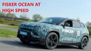 Fisker CEO tests Ocean over 100 mph