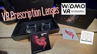 Forget Wearing Glasses in Quest & Rift S, Widmo VR prescription lens adapters (how to install)