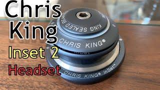 Chris King InSet 2 Headset Matte Slate ZS44 _ ZS56 Taper i2