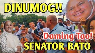 DINUMOG!! SENATOR BATO DELA ROSA SA COMELEC | FILING OF COC | ELECTION 2025 #fypシ゚viral