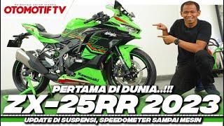 WORLD PREMIERE KAWASAKI NINJA ZX-25RR 2023, FITUR BARUNYA BIKIN CBR250RR SP MINDER | Otomotif TV