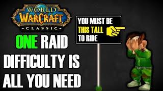 1 Raid Difficulty is all you Need | Lessons in Game Design