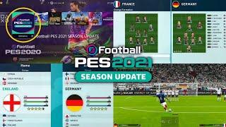 ¡ASÍ ES EL NUEVO PES 2021 SEASON UPDATE!Gameplay, Graficos, Sinematica, Interfaz y Mas