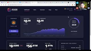 #SPHERE Finance Quick dive #live #demo how to use DeFi Protocol on Matic! 99.9k% APY #Crypto #ETF