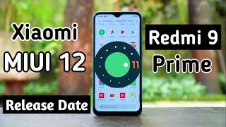 Xiaomi Redmi 9 Prime get Massive Update MIUI 12  Redmi 9 prime New Update MIUI 12 & Android 11