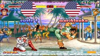 Super Street Fighter 2 Turbo  swole t (Usa) vs mariblanka (Usa) 슈퍼 스트리트 파이터 2 터보